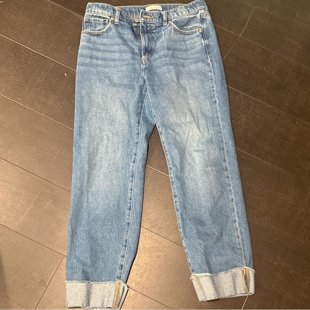 LOFT Light Blue Ankle Jeans